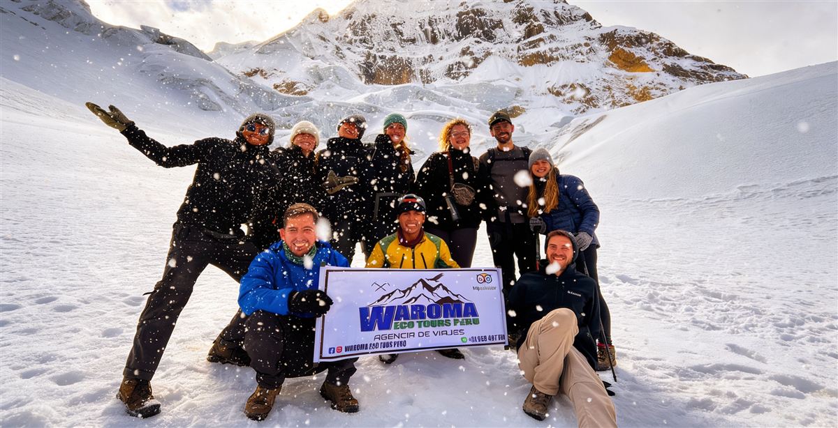 Guías de Waroma en la Cordillera Blanca