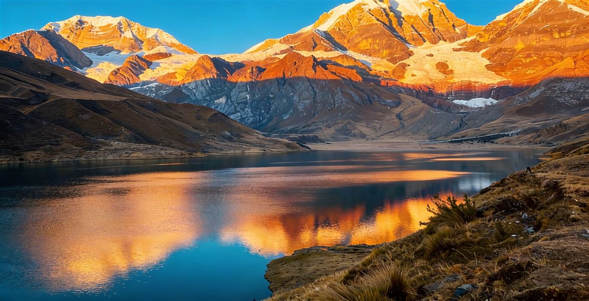 En plena ruta, avanzando hacia la cordillera
